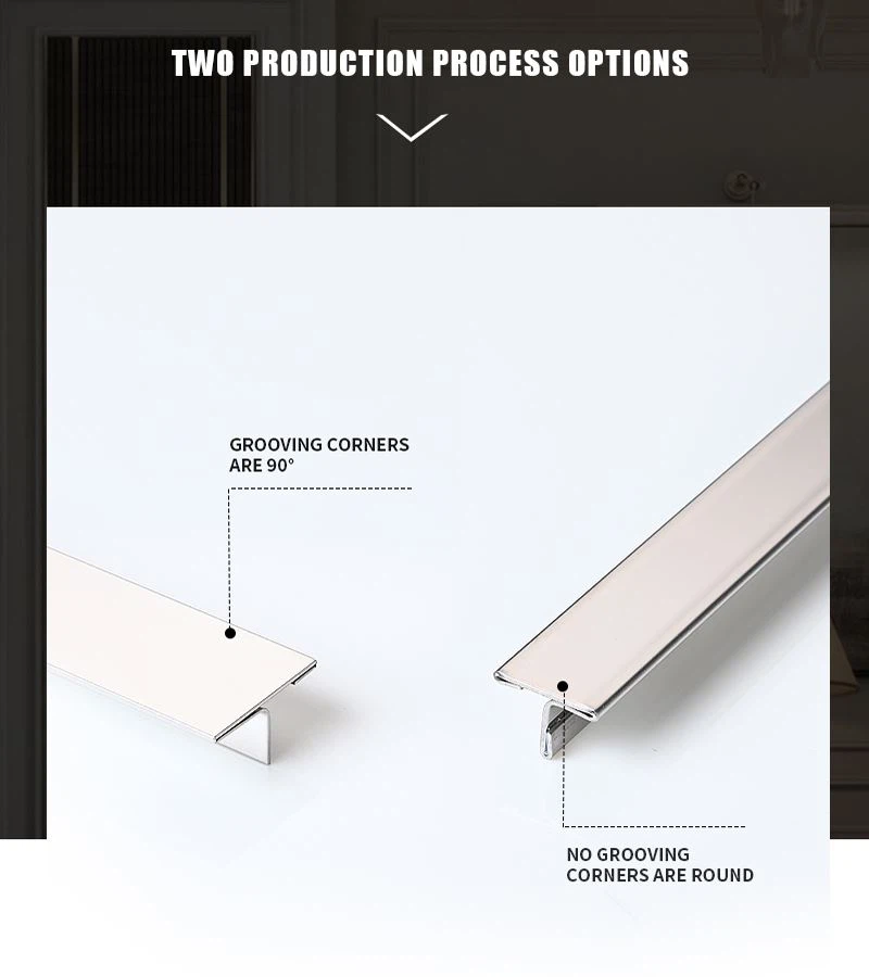 2. stainless steel tile trim 10mm