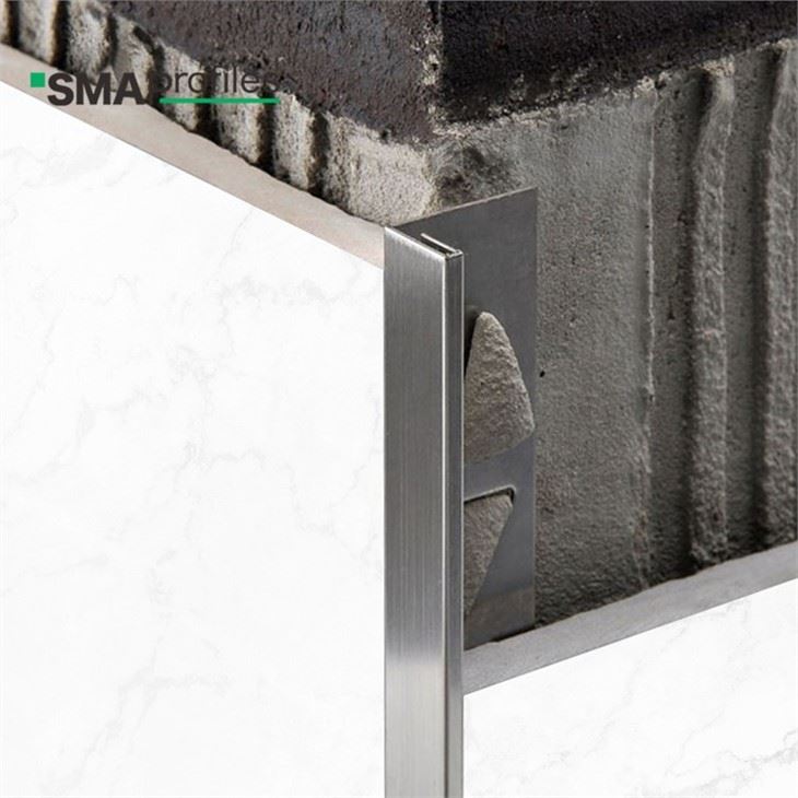 brushed stainless steel trim strips