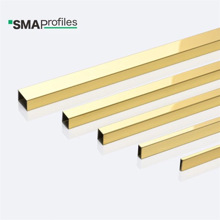 U-shape Stainless Steel Edging Profiles